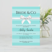 Mint Bride & Co. Bridal Shower Invitation (Standing Front)