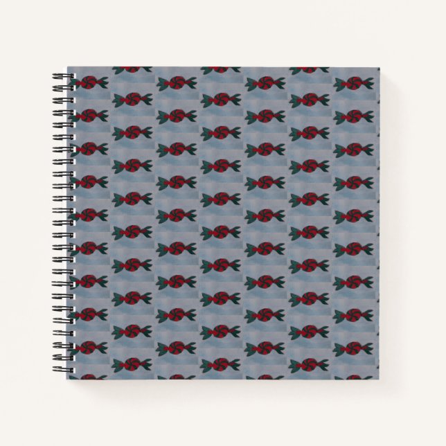 Mint Candy Spiral Notebook (Front)