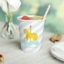 Mint Carousel Horse Birthday Party Paper Cup