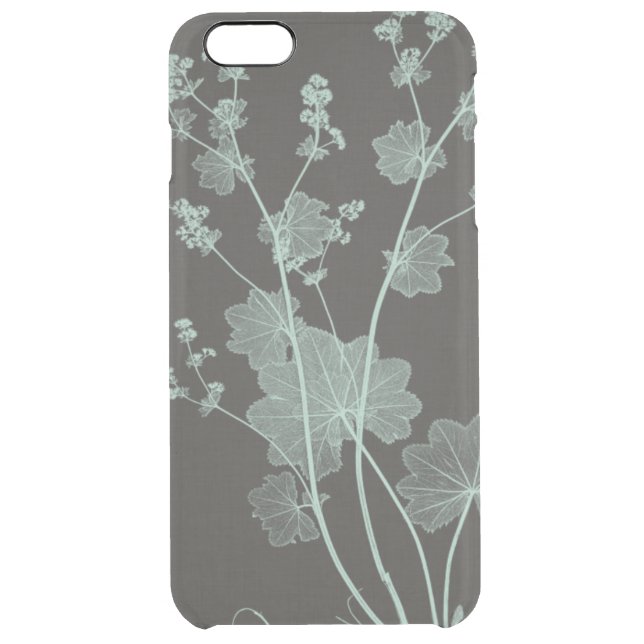 Mint & Charcoal Nature Study I Uncommon iPhone Case (Back)