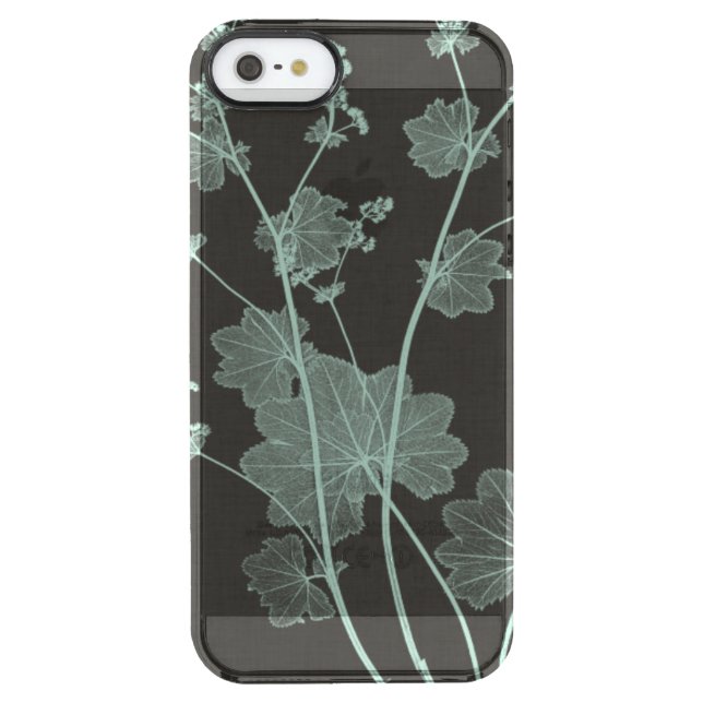 Mint & Charcoal Nature Study I Uncommon iPhone Case (Back)