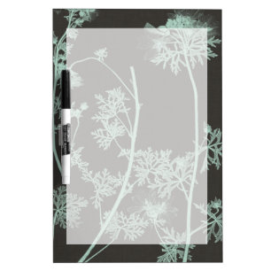 Mint & Charcoal Nature Study IV Dry-Erase Board