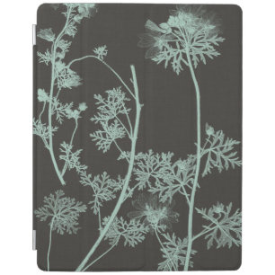Mint & Charcoal Nature Study IV iPad Smart Cover