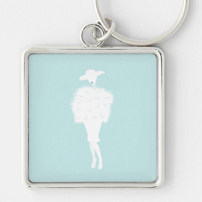 Mint Chic Keychain (Front)