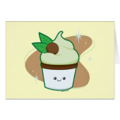 Mint Chip Cupcake (Front Horizontal)