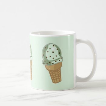 Mint Chocolate Chip Coffee Mug by totallypainted at Zazzle