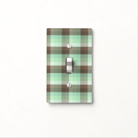Mint Chocolate Chip Color Block Plaid Stripes