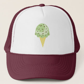 Mint Chocolate Chip Ice Cream Hat