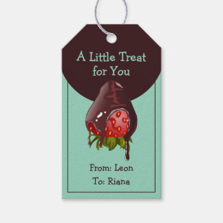 Mint Chocolate Covered Strawberry A Little Treat Gift Tags