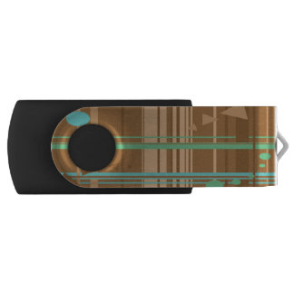 Mint Chocolate Geometry USB Flash Drive