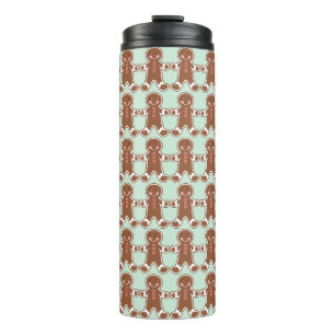 Mint Christmas Gingerbread Coffee Tumbler