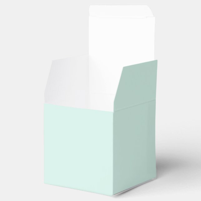 Mint Cloud Favor Boxes (Opened)