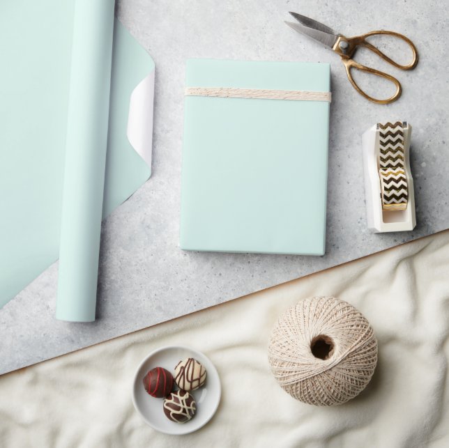 Mint Cloud Wrapping Paper (Crafts)