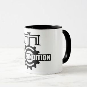 Mint Condition Cog Logo Two-Tone Mug