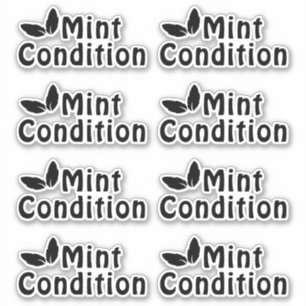 Mint Condition Peel-Off Sticker