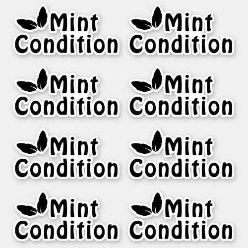 Mint Condition Peel_Off Sticker