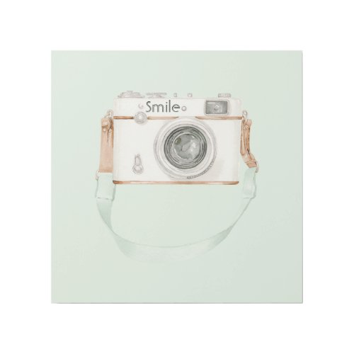 Mint Cream Camera Gallery Wrap