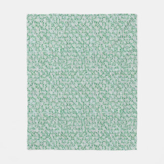 mint cream celadon light green blue gray fleece blanket