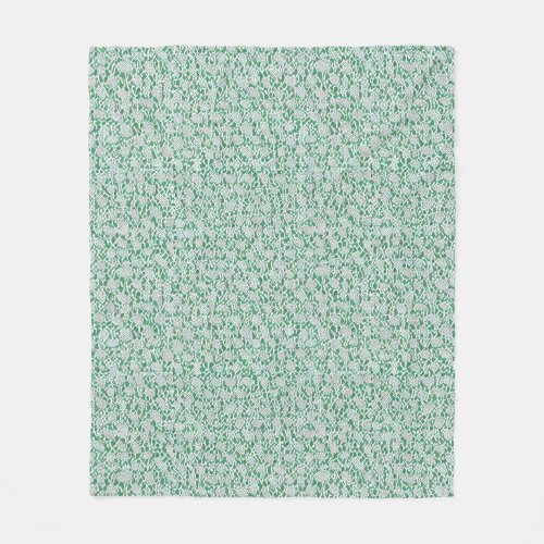 mint cream celadon light green blue gray fleece blanket