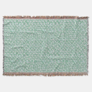 mint cream celadon light green blue gray throw blanket