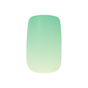 Mint Cream Ombre Minx Nail Wraps