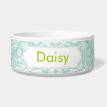 Mint Damask Bowl<br><div class="desc">Mint Damask</div>