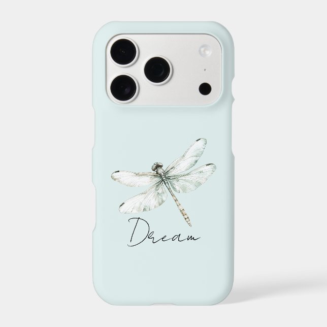 Mint Dragonfly Dream Iphone Case (Back)