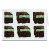 Mint Fudge Brownie Card (Front Horizontal)