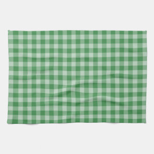 Mint Gingham Kitchen Towel