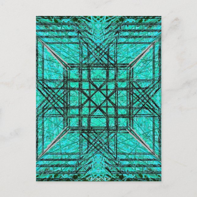 Mint glass post card (Front)