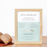 Mint & Gold Whisk Bakery Business Reopening Flyer<br><div class="desc">Announce your business reopening to the community with this elegant flyer that's perfect for bakeries and caterers. Modern design features gray lettering on a white and pastel mint green background adorned with a whisk illustration in faux gold foil. Personalize with six template text fields for your headline, body text, company...</div>