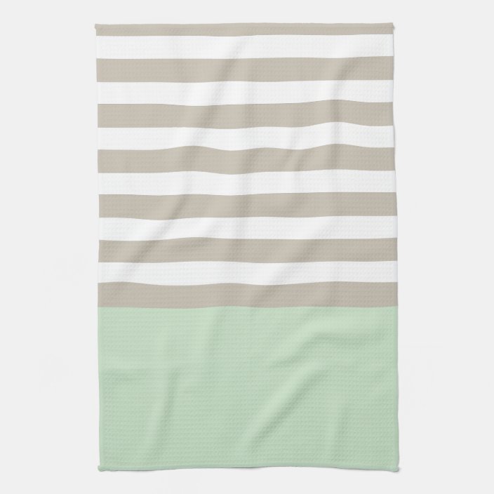 mint green kitchen towels