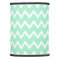 Mint Green and White Chevron Pattern