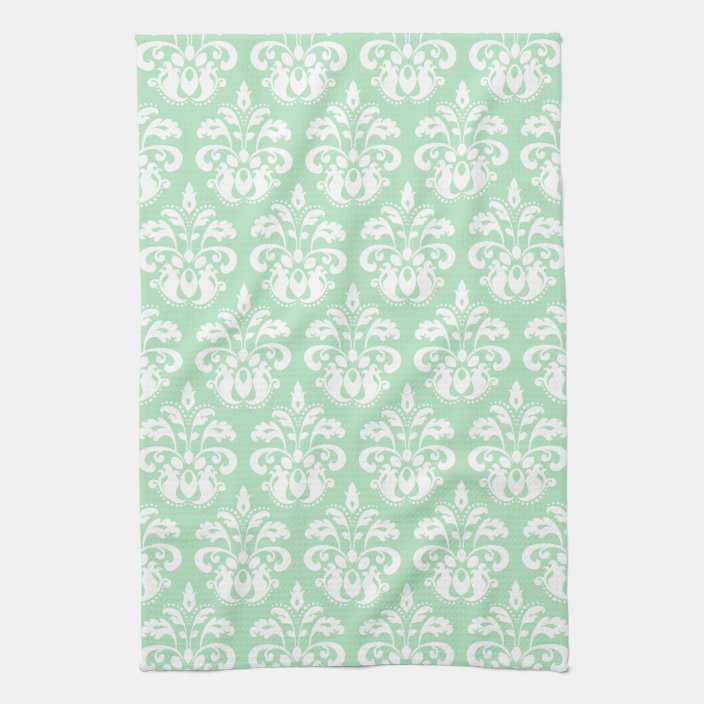 mint green dish towels