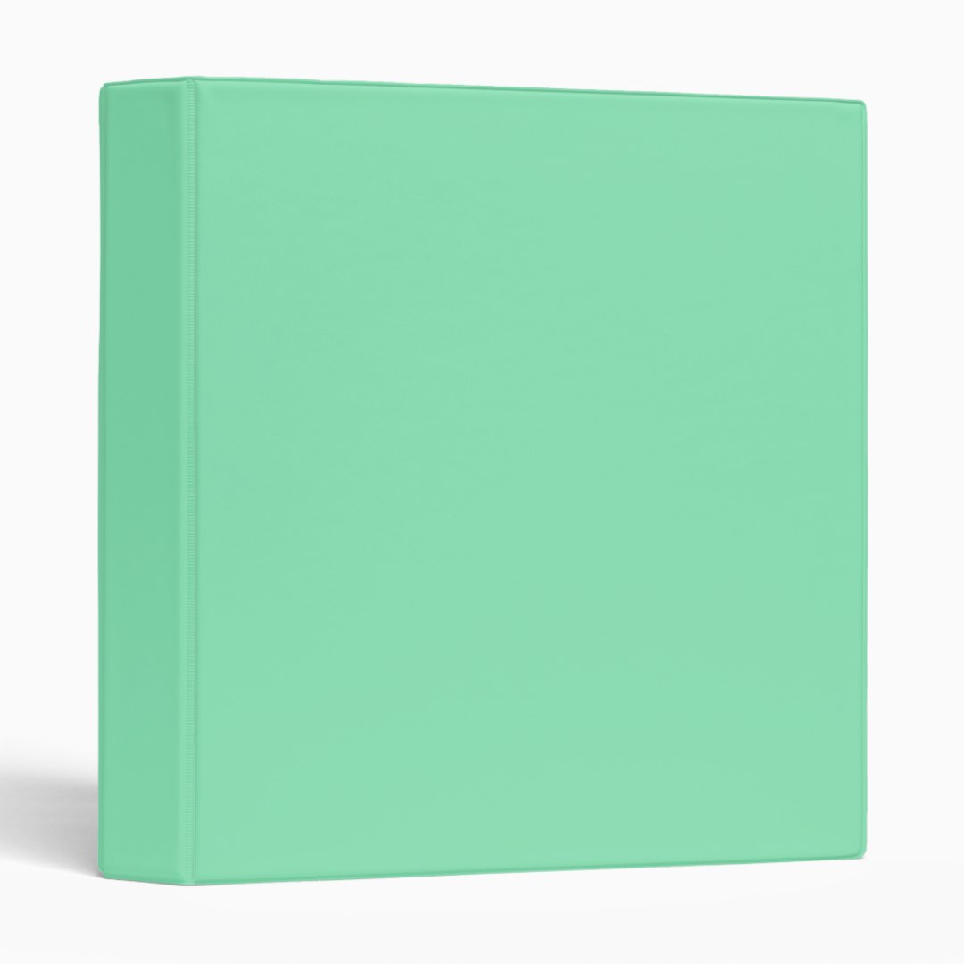 Mint Green Binder Zazzle