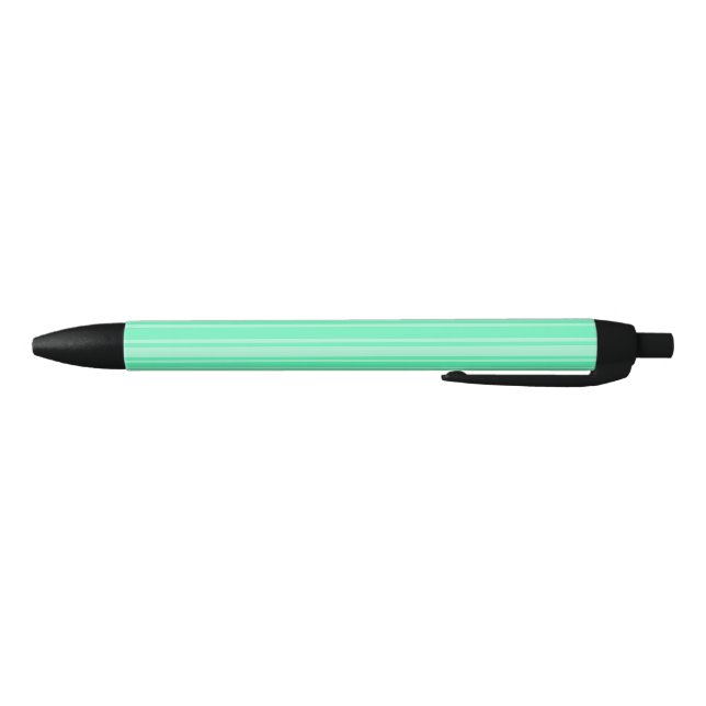 Mint green candy stripes pen (Bottom)