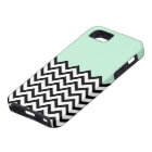 Mint Green Color Block Chevron iPhone 5 Case