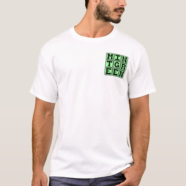 Mint Green, Color T-Shirt (Front)