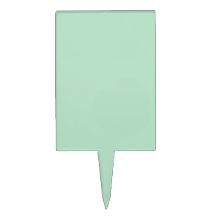 Mint Green Custom Cake Pick