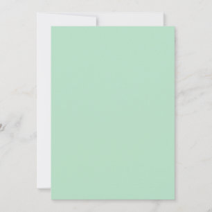 Mint Green Custom Card Template