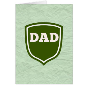 Mint Green Dad Plaque Cards