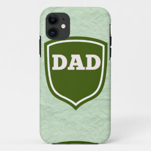 Mint Green Dad Plaque iPhone 11 Case