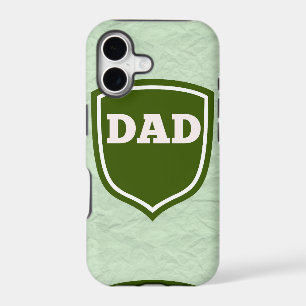 Mint Green Dad  Plaque iPhone 17 Case