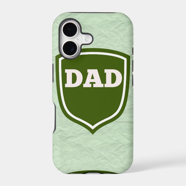 Mint Green Dad  Plaque Iphone Case (Back)