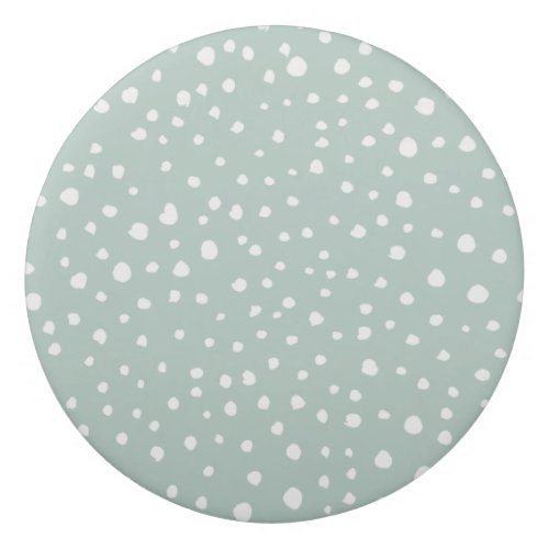Mint Green Dalmatian Spots Dalmatian Dots Dotted Eraser