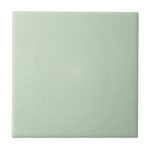 Mint Green Elegant Pattern. Fashion Color Trend Ceramic Tile