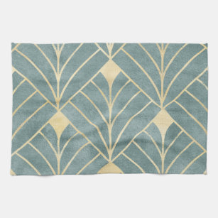 Mint Green Kitchen & Hand Towels | Zazzle