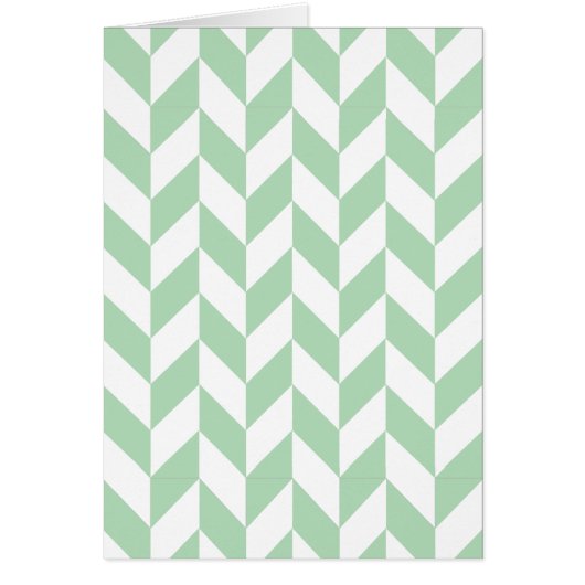 Mint Green Herringbone (Front)
