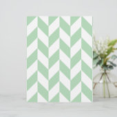 Mint Green Herringbone (Standing Front)