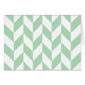 Mint Green Herringbone (Front Horizontal)